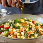 Riso bollito con verdure di stagione: la ricetta facile, sana e veloce che preparo sempre